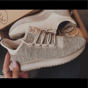 Adidas Tubular Shadow Knit - Tan